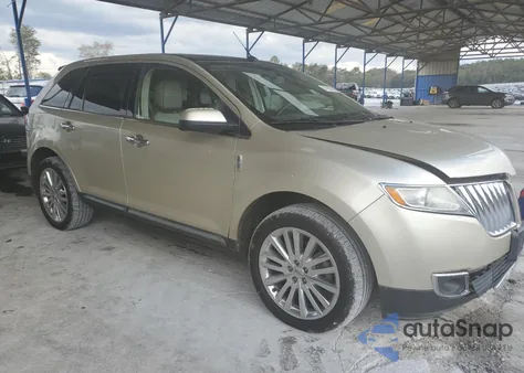 2011 Lincoln Mkx z USA, uszkodzony, nr VIN 2LMDJ8JK0BBJ28883
